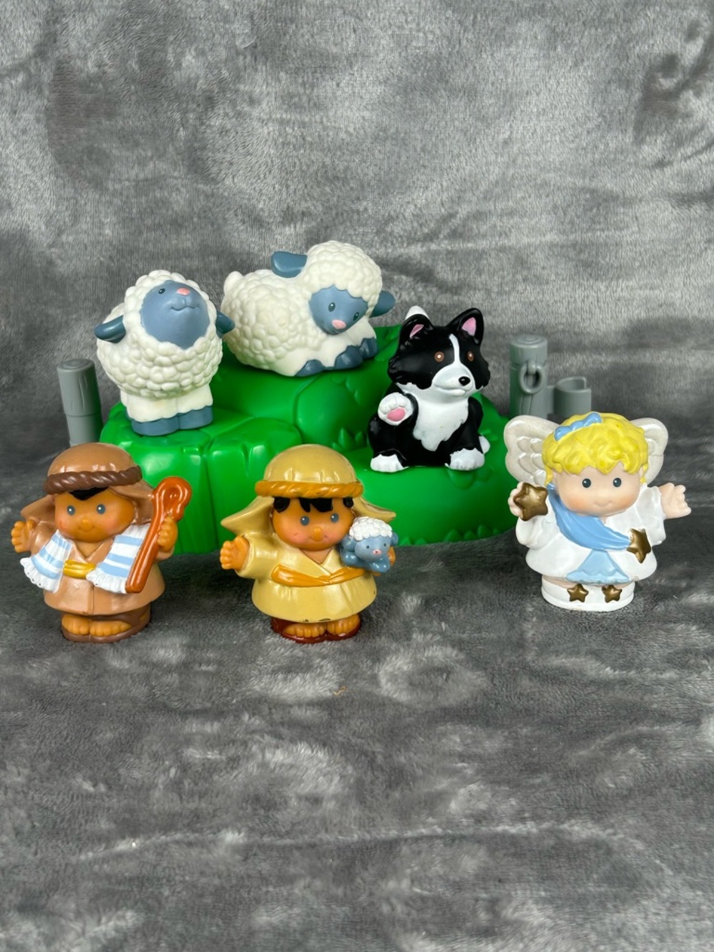 2004‎ Fisher Price Little People “Lil' Shepherds” Christmas Nativity H6371 Rare